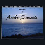 Calendar of Aruba Sunsets<br><div class="desc">Calendar of Aruba Sunsets</div>