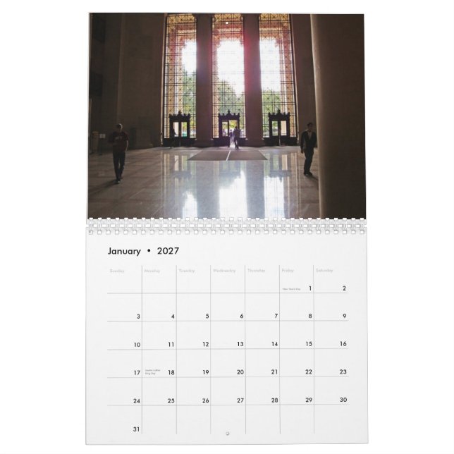 Calendar of Doors 2011 (Jan 2027)