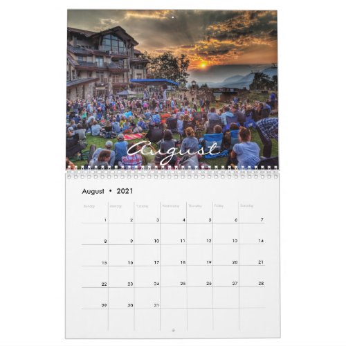 Calendar of images in and around Telluride