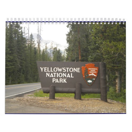 Calendar of Yellowstone National Park