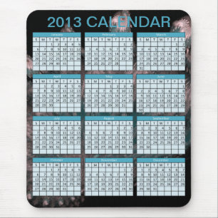 Calendar on a Mousepad