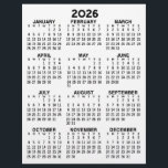 Calendar on Letter Size Paper Letterhead<br><div class="desc">A full-year calendar printed on a single page offers a concise and visually accessible way to plan and track an entire year at a glance. Laid out in a grid format, with months arranged in rows and columns, it displays all 12 months clearly, making it easy to note important dates,...</div>
