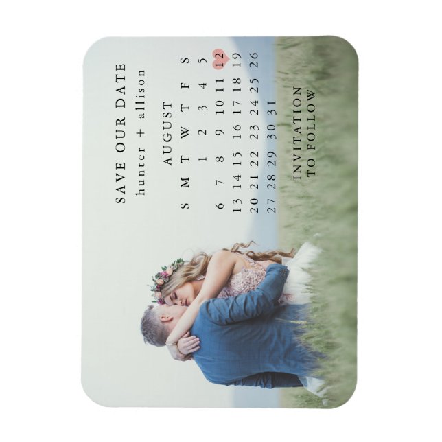 Calendar Photo Magnet (Vertical)