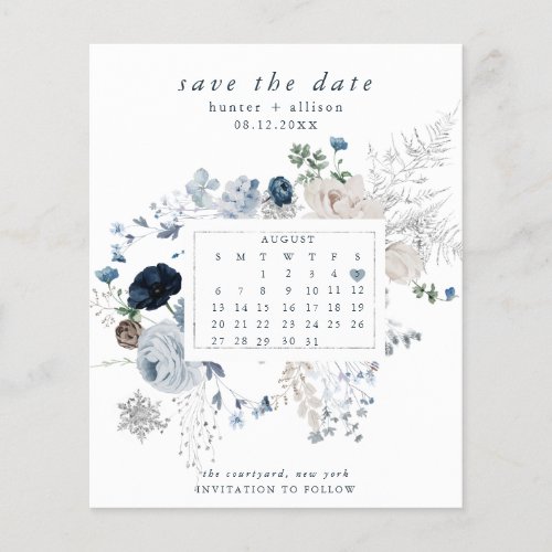 Calendar Save the Date  December