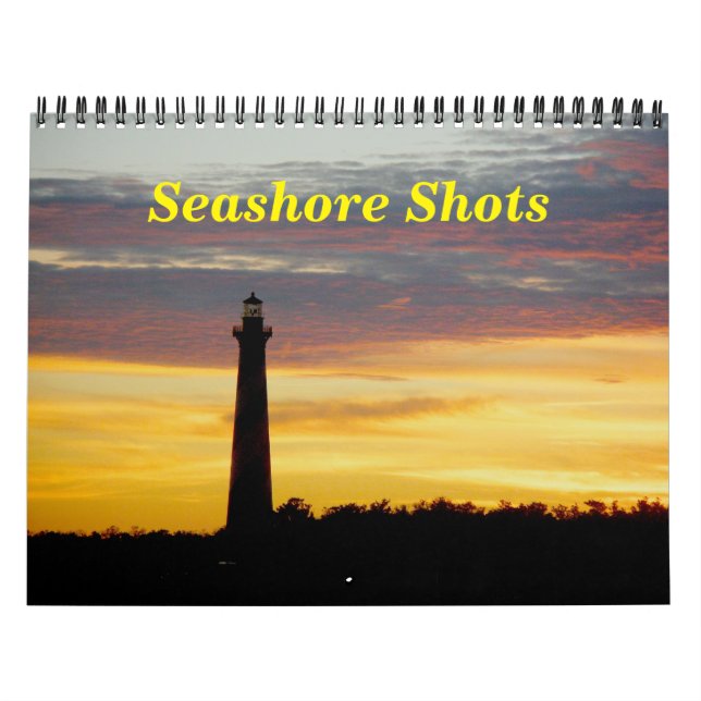 Calendar - Seashore Shots (Cover)