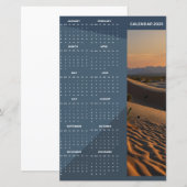 Calendar SHEET (Front/Back)