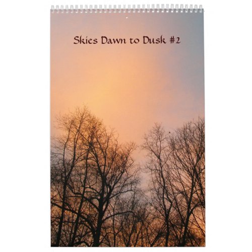 Calendar _ Skies Dawn to Dusk 2