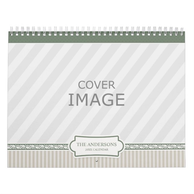 Calendar Template 2024 Photo Custom Family Picture (Cover)