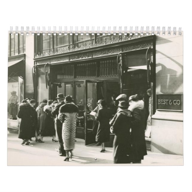 Calendar-Vintage Calendar (Cover)