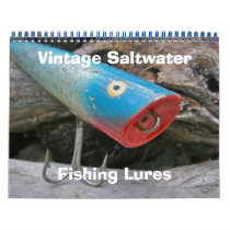 Calendar - Vintage Saltwater Fishing Lures #2