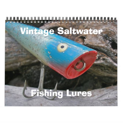 Calendar Vintage Saltwater Fishing Plugs