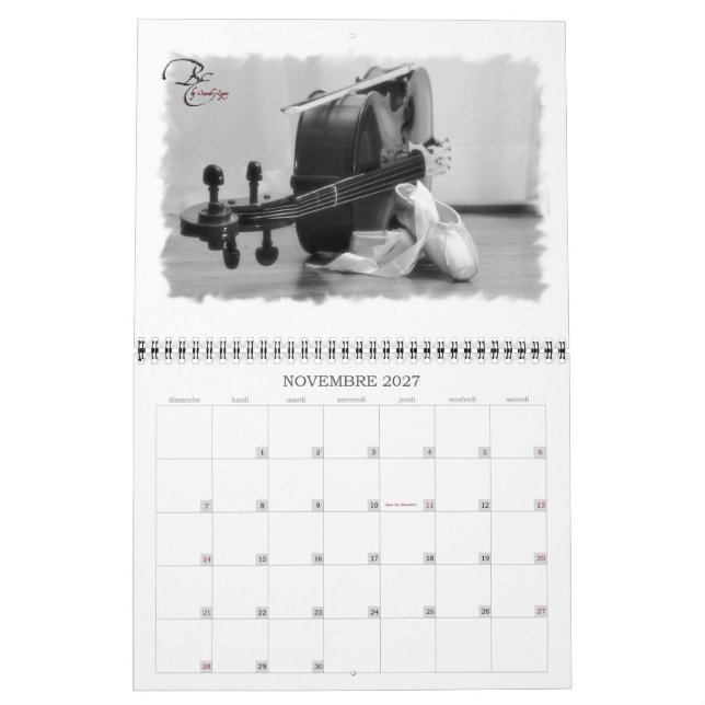 Calendar Violoncellations (Nov 2027)