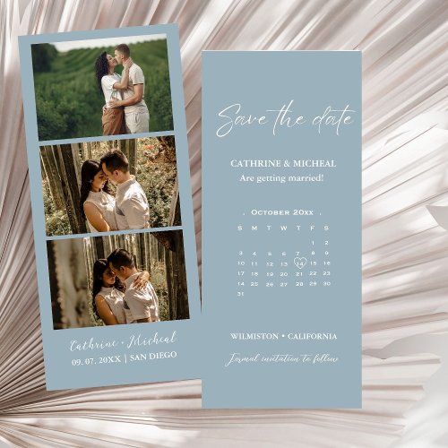 Calendar Wedding Photo booth strip frame  Save  Save The Date