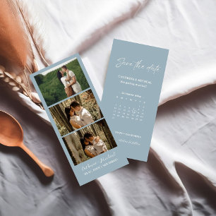 Calendar Wedding Photo booth strip frame  Save  Save The Date