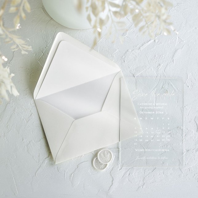 Calendar Wedding strip frame Save the Date (Creator Uploaded)