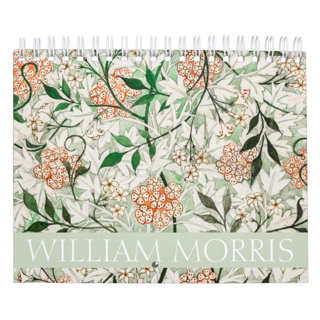 CALENDAR : WILLIAM MORRIS DESIGNS (Cover)