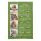 Calendar with 4 Photo Collage - Green