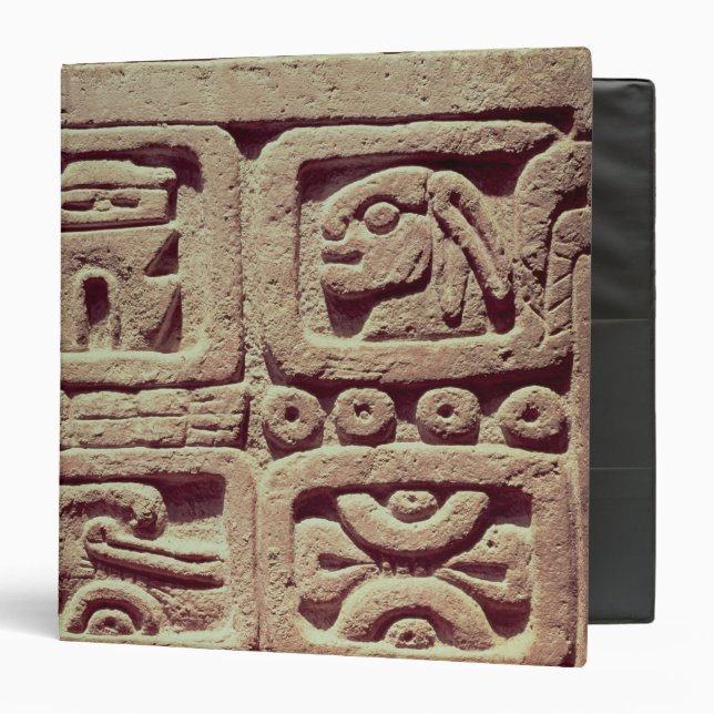 Calendar with four glyphs, Toltec Binder (Front/Inside)