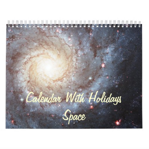 Calendar With Holidays _ Space Photos