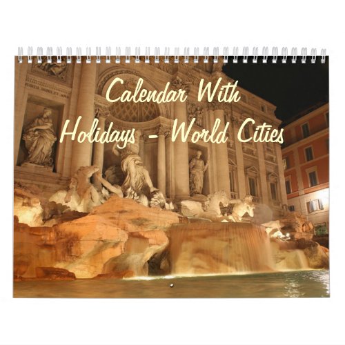 Calendar With Holidays _ World Cities