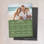 Calendar with Photo - Full Year Magnetic Card<br><div class="desc">A very useful item for the classroom,  business or home office. Add a family photo on the top. This shows a full year view of all dates.</div>