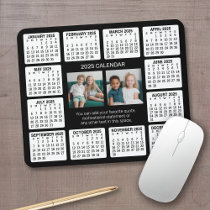 Calendar with Photo in the Center Mouse Pad