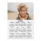 Calendar with Photo - Year View Magnetic Card