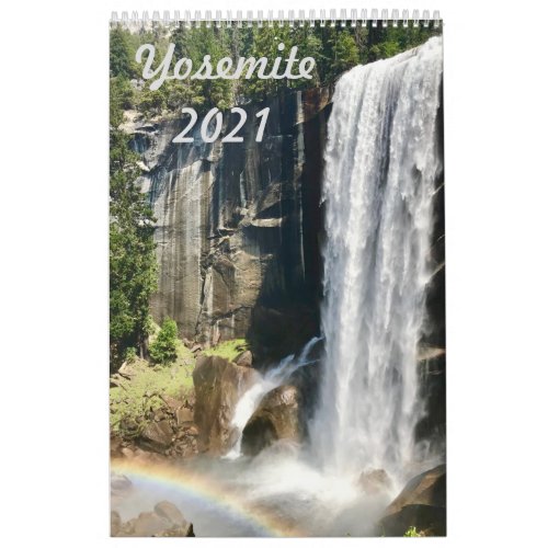 Calendar Yosemite Park