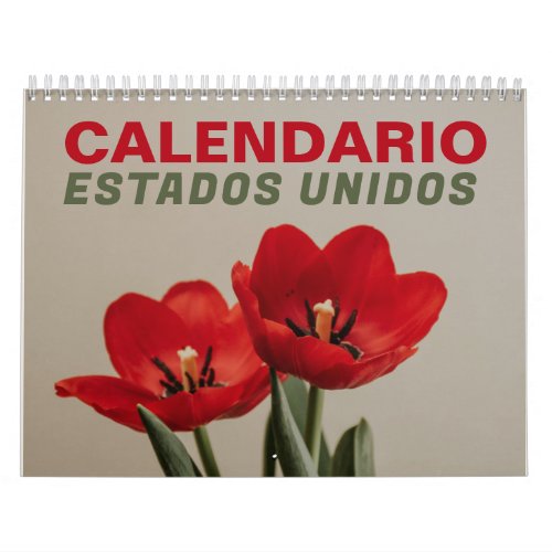 Calendario USA con Festivos  Spanish USA 2024  Calendar