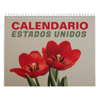Calendario USA con Festivos | Spanish USA 2026 Calendar