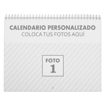 Calendarios Personalizados 2024 Con Foto Plantilla Calendar