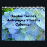 Calendars Garden Smiles Hydrangea Flowers Gifts<br><div class="desc">Calendars Garden Smiles Hydrangea Flowers Gifts CALENDARS HYDRANGEA FLOWERS Calendars, Blue Pink colorful Hydrangeas Flowers Calendar, Gift Calendars, Christmas Gifts, OFFICE ART, Corporate Client Gift Calendars, Artwork Calendars, White Pink Purple Blue Hydrangeas, Botanical Floral Flower Wall Calendars, Garden Landscapes. BASLEE TROUTMAN FINE ART COLLECTIONS. Bookmark this site for great gift...</div>