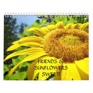 CALENDARS SUN FLOWERS Floral Gift Calendar