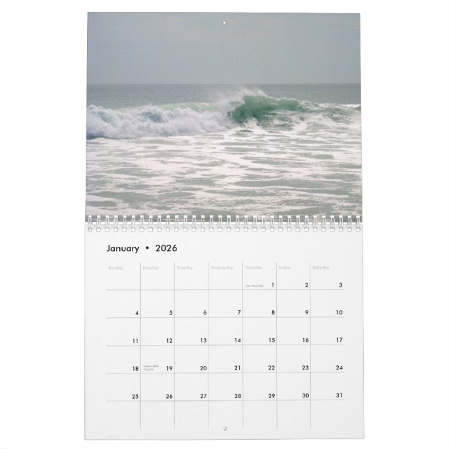 Calender 2013 By the Sea Calendar (Jan 2026)