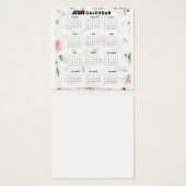 calendrier 2023 floral (Front & Back)