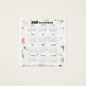 calendrier 2023 floral (Front)