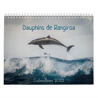 Calendrier des Dauphins カレンダー Calendar