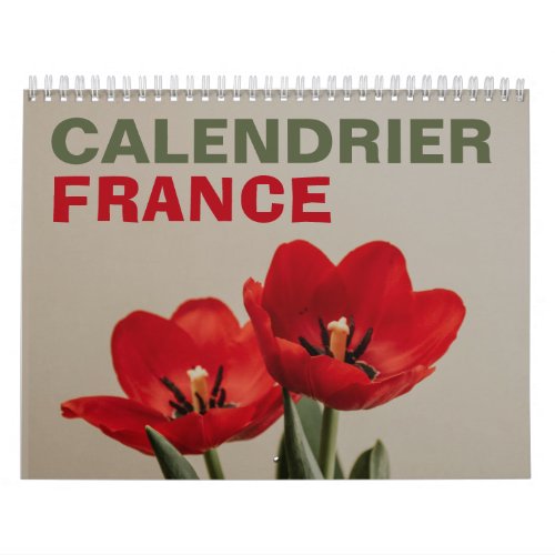 Calendrier France avec Jours Fris  2024 Calendar