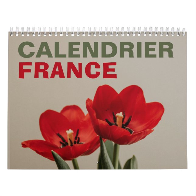 Calendrier France avec Jours Fériés | 2026 Calendar (Cover)