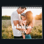 Calendrier photo 2026 calendar<br><div class="desc">Un calendrier photo moderne pour customiser avec vos photos de famille,  une façon parfaite de commencer l'année 2026. Couleurs de texte entièrement personnalisables.</div>