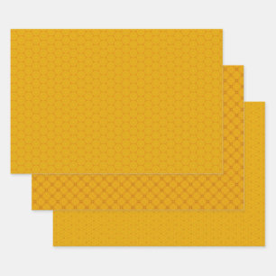 Calendula (Gold) Wrapping Paper Sheets