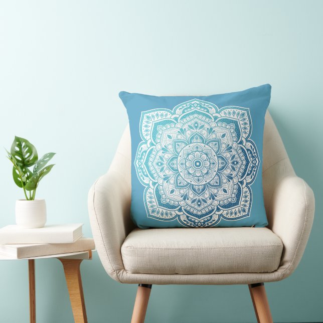 Caleum Mandala Throw Pillow (Chair)