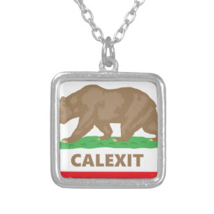 Calexit Silver Plated Necklace