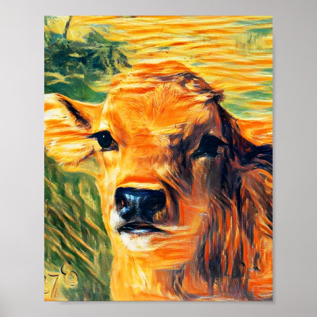 Calf head   poster (Front)