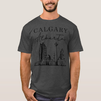 Calgary Alberta Calgary Traveling Vacation Canada T-Shirt