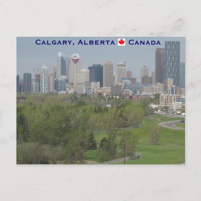 Calgary Alberta Canada Postcard (Front)