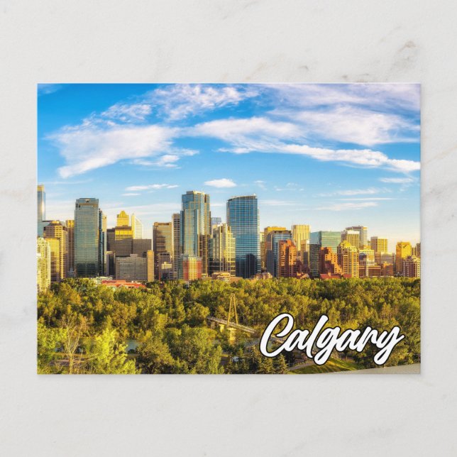 Calgary, Alberta, Canada Postcard (Front)