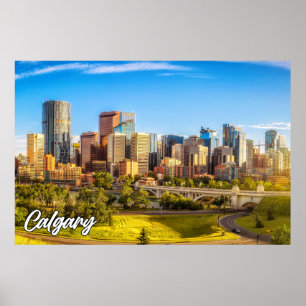 Calgary, Alberta, Canada Poster