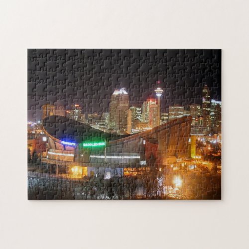 Calgary Alberta Canada _ Saddledome Jigsaw Puzzle