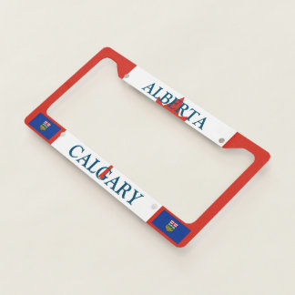 Calgary Alberta License Plate Frame